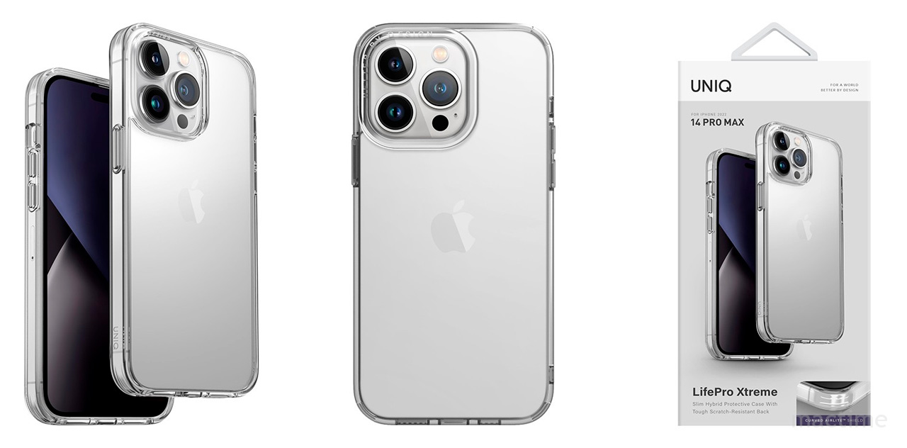 Прозрачный Чехол Uniq Lifepro Xtreme для iPhone 14 Pro